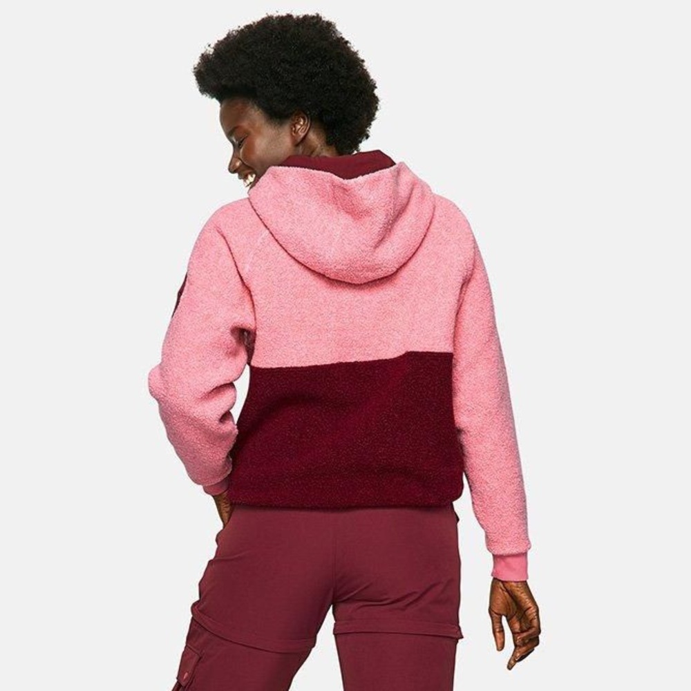 Outdoor Voices Megafleece Half-Zip Hoodie Jacket View 3